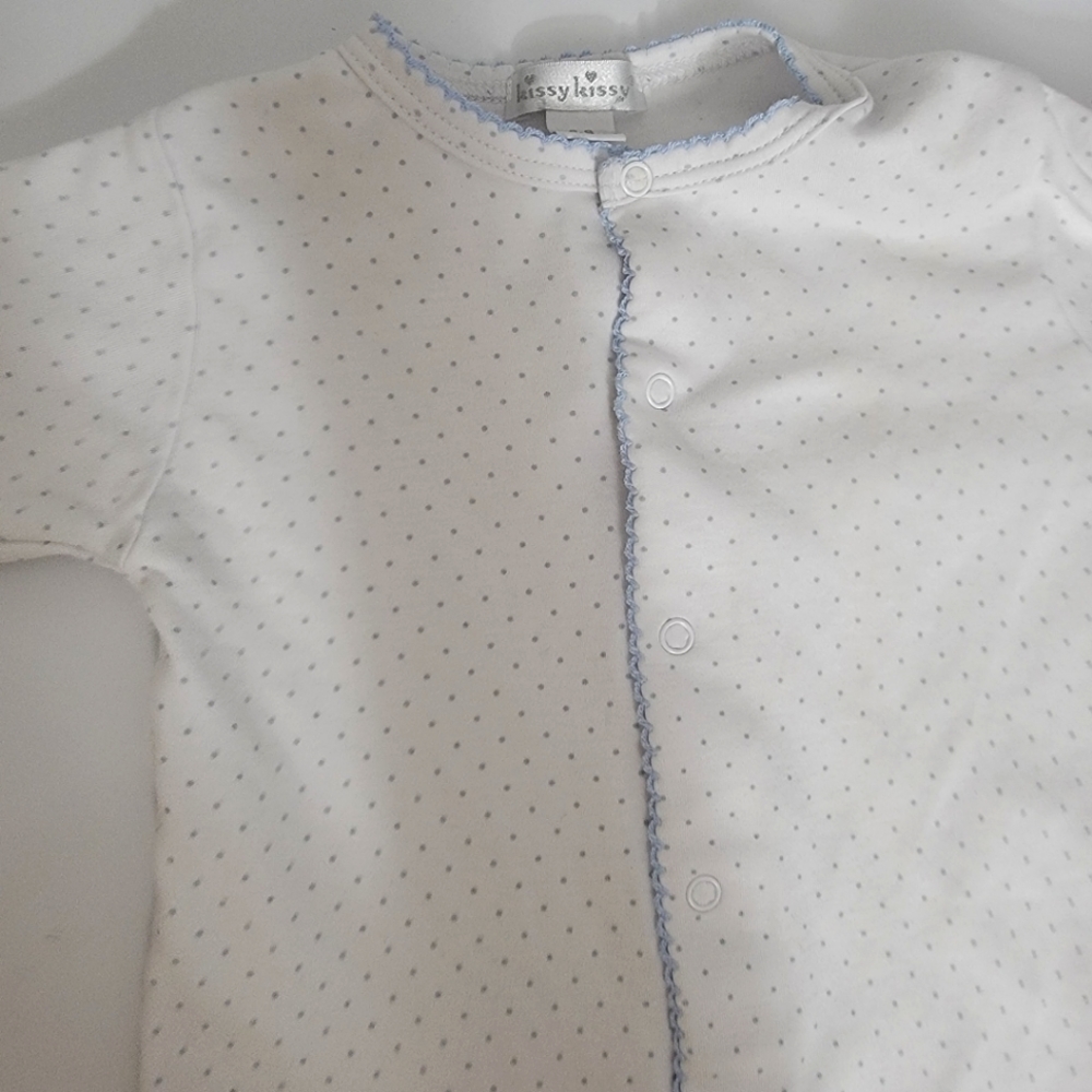 Kissy kissy pajama one piece 6 to 9 months